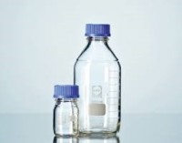 Бутыль 5 л, БС до 500 °С, d горла внешний 45 мм, с завинчивающейся крышкой, круглая, 1 шт/уп, DWK Life Sciences (Duran, Wheaton, Kimble)