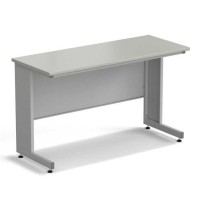 Стол пристенный ЭКРОС 1500х600х900 мм, раб. поверхность - ЛАМИНАТ СЕРЫЙ