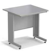 Стол пристенный ЭКРОС 900х800х900 мм, раб. поверхность - МОНОЛИТНЫЙ КЕРАМОГРАНИТ с ПВХ кромкой