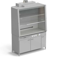 Шкаф вытяжной без подвода воды с электрикой 1520х750х2160 мм, раб. поверхность - LABGRADE