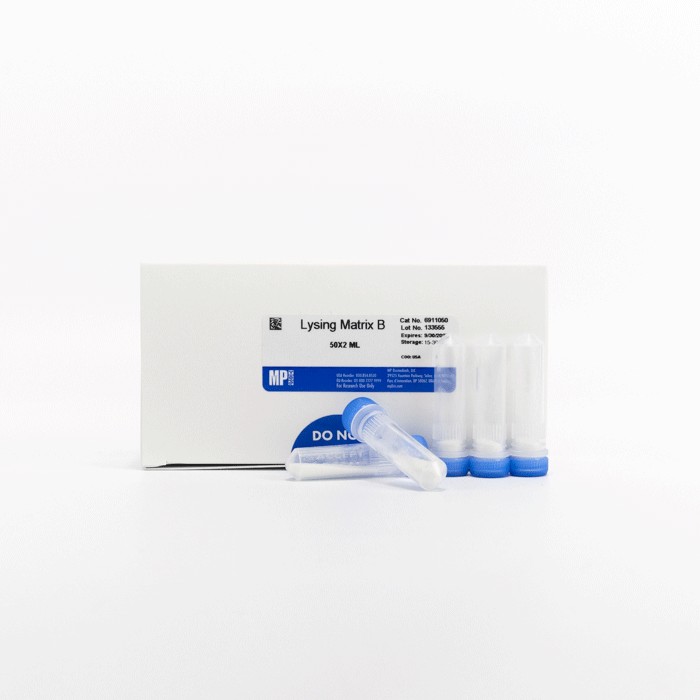 Пробирки 2 мл Lysing Matrix B, шарики из карбида кремния d 0,1 мм, MP Biomedicals