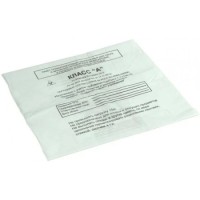 Пакет полиэтиленовый для сбора и утилизации медицинских отходов класса А, белый, 800*900 мм., с информацией, уп. 100 шт.