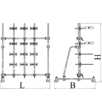 Штатив секционный