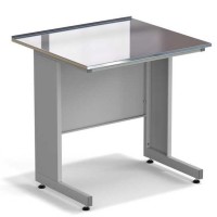 Стол пристенный ЭКРОС 900х800х900 мм, раб. поверхность - НЕРЖАВЕЮЩАЯ СТАЛЬ