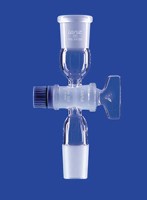 Переходник Lenz с краном NS, шлифы NS14/23