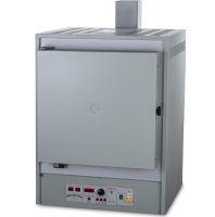 Муфельная электропечь ЭКПС-50 (с одноступенчатым терморегулятором) эжекторная вытяжка