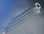 Пробирки 10 мл, 16х114 мм, БСС, конические, с ободком, без крышки, 3000g, 125 шт./уп., Pyrex (Corning)