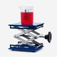 Подъёмный столик ISOLAB 150 x 150 мм, алюминий/нержавеющая сталь