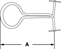 Зажим Bochem для шланга типа Мор, 50 мм, никелированная латунь