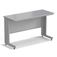 Стол пристенный ЭКРОС 1500х600х900 мм, раб. поверхность - МОНОЛИТНЫЙ КЕРАМОГРАНИТ с ПВХ кромкой