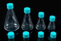 Колба Эрленмейера 125 мл, ПЭТГ, стерильная, Nest, Китай