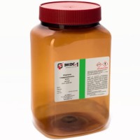 Калия гидроксид чистый (Ч), банка пластик 1 кг.