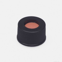 Крышка ISOLAB с септой для виал N8, без разреза, силикон/PTFE