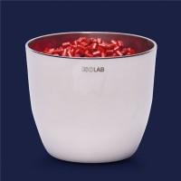 Тигель ISOLAB, средняя форма, Ø 44 х 35 мм, нержавеющая сталь