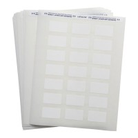 Наклейки для печати этикеток на лазерном принтере, Brady