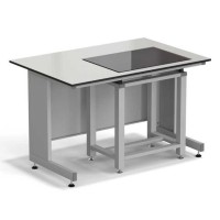 Стол весовой с приставкой ЭКРОС 1200х800х750 мм, весовой стол справа, раб. поверхность - LABGRADE