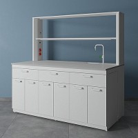 Стол лабораторный химический (с тех. приставкой) ЛК-1800 СПТ (GranTec)