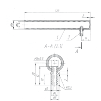 Патрон (алонж) фторопластовый 16х120 мм., 1 сорт