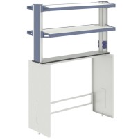 Технологическая стойка островная ЛАБ-PRO ТСОн 120.20/40.90/160