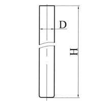 Пробирка 25*100 ГФ 7.380.395-01 (плоское дно)