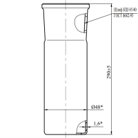 Реактор ГОСТ 23797-79 эскиз 1-189/4