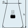 Колба DURAN Group 3000 мл, коническая, широкогорлая, без градуировки, стекло