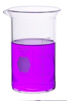 Стакан Берцелиуса Kimble 200 мл, высокий, с градуировкой, с носиком, стекло